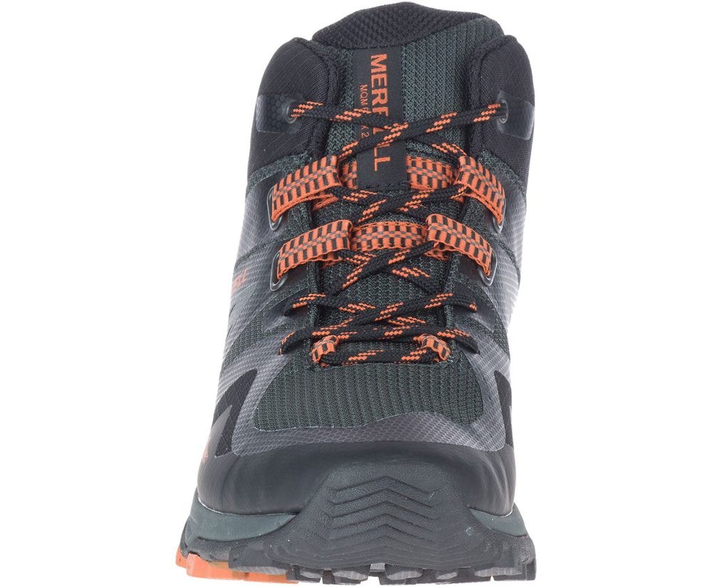 Kozaki Merrell Męskie Szare - Mqm Flex 2 Mid Gore-Tex® - 465297-ZAK